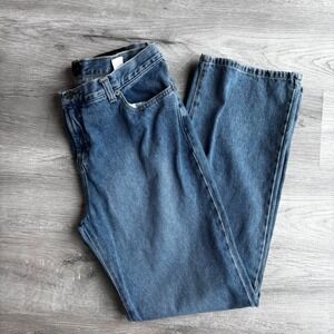 Baby Phat Jeans Womens‎ Size 15 Blue Denim Wideleg Classic Fit Y2K vintage